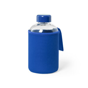 Fles blauw