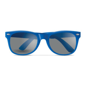 Klassieke zonnebril blauw