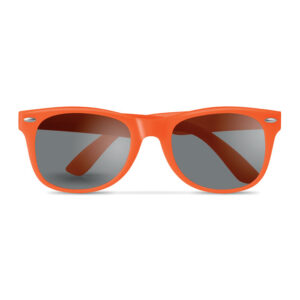 Klassieke zonnebril oranje