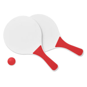 Strand tennisset – rood