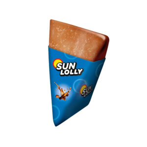 Sun lolly blauw open