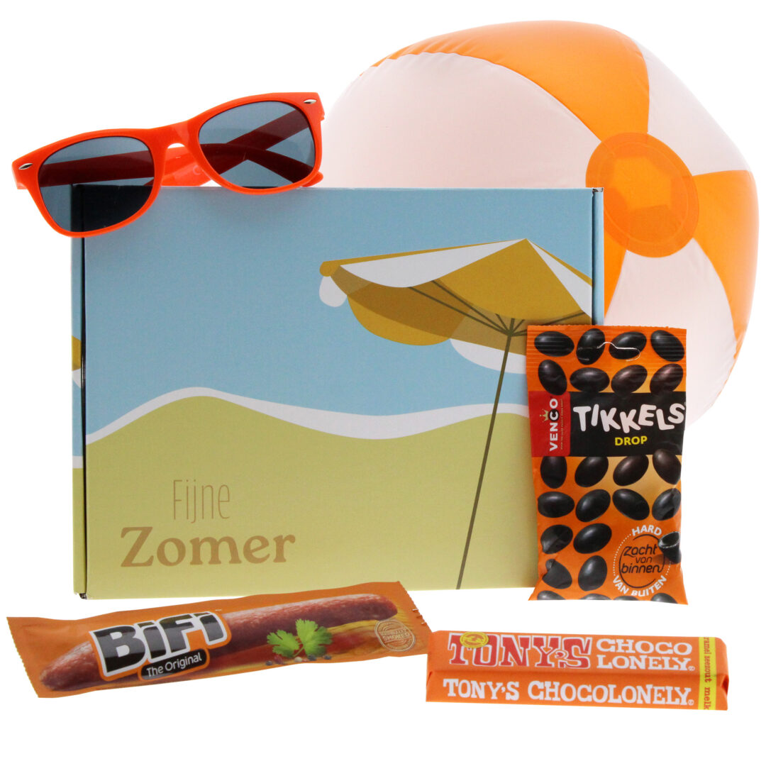 Zomers Oranje pakket brievenbus